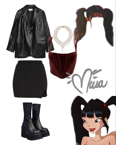 Musa Winx Inspired Outfit, Musa Winx Club Aesthetic Outfit, Bratz Style Inspiration Outfits, Ned Hafner, Costume Duo, Bratz Outfit, Winx Outfits, Theme Costumes, Winx Aesthetic