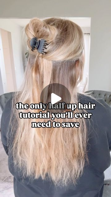 Hair Tutorials Easy, Half Up Half Down Hair, Half Up Half Down, Half Up Hair, Half Up, Health And Beauty Tips, Fall Hair, Hair Growth, Summer Hairstyles