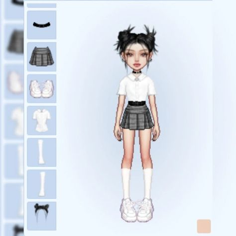 Newjeans Hype Boy Outfit, Everskies Newjeans, Everskies Outfits Boy, Everskies Boy, Kpop Everskies, Imvu Aesthetic, Everskies Avatar, Kpop Shifting, Idols Outfits