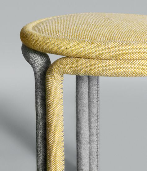 philippe malouin: hardie stools for kvadrat Philippe Malouin, Diy Furniture Chair, Joe Colombo, Classic Wallpaper, Wallpaper Magazine, Furniture Details, Arm Rest, Recycled Furniture, Furniture Inspiration