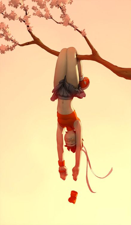 Girl Character, Art And Illustration, 영감을 주는 캐릭터, Character Design References, Street Fighter, Manga Comics, Upside Down, Animation Art, Character Drawing