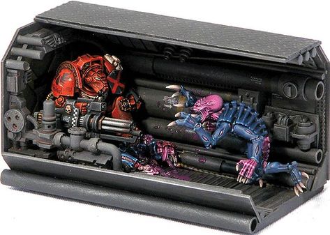 Mechanicus Conversions, 40k Diorama, Warhammer Diorama, Space Hulk, Warhammer 40k Figures, Warhammer Terrain, Warhammer Paint, Miniature Gaming, Warhammer Models