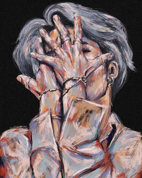 Jimin Painting Art, Jimin Digital Art, Jimin Painting, Jimin Drawing, Dancing Sketch, Bts Painting, Jimin Art, Japanese Ink Painting, Museum In Paris