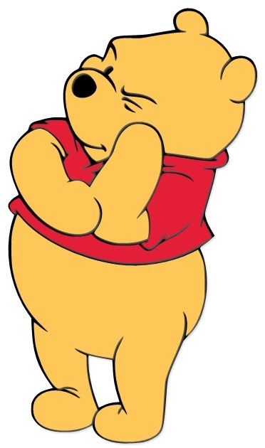 Pooh Thinking, 2d Disney, Winnie Poo, Pooh Svg, Pooh Pictures, Pooh Winnie, Winnie The Pooh Pictures, Bear Svg, Disney Scrapbooking Layouts