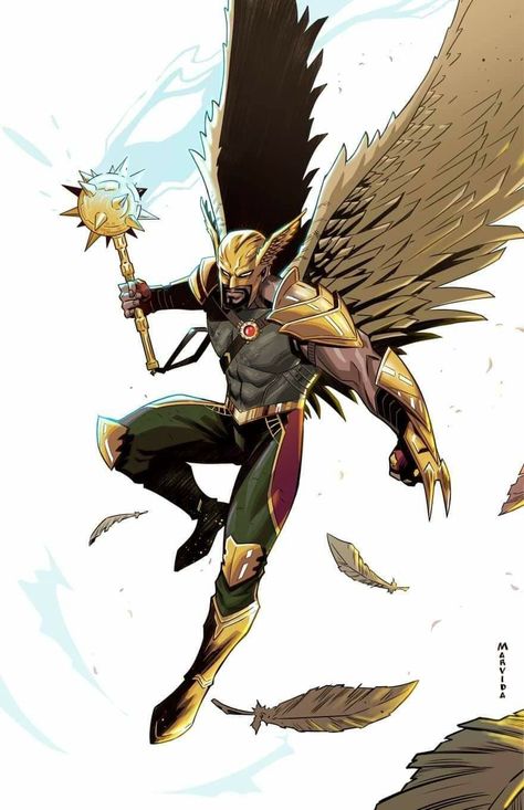 Magia Dc, Hawkman Art, Hawkman Dc, Drawing Superheroes, Dc Comics Heroes, Superhero Villains, Black Comics, Univers Dc, Marvel Superhero Posters