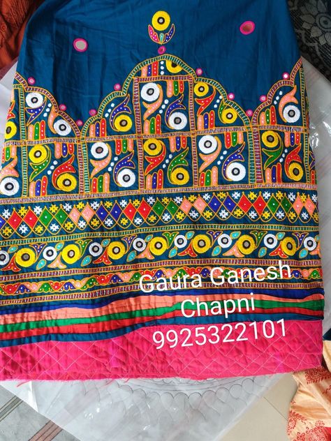 Sadu Work, Sadu Bharat, Gujarati Chaniya Choli, Bavariya Work, Kutchi Work, Khatli Work, Kutch Work Designs, Navratri Dress, Kutch Work