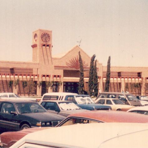 https://flic.kr/p/QdCLoP | Victorville Mall - May 1987 | For Throwback Thursday. This was taken in May, 1987, when my Dad came to California to visit me. This is of a mall in Victorville, California, in the High Desert. Whenever Dad visited, we always went to a few shopping centers during his stay. Apple Valley California, Victorville California, Halloween Express, California History, Halloween Store, High Desert, Throwback Thursday, Shopping Center, My Dad