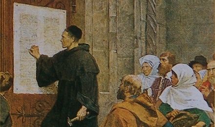 The Gospel Coalition | Luther’s Ninety-five Theses: What You May Not Know and Why They Matter Today Prezi Background, Images Of Faith, Roman Catholic Art, Daughters Of Charity, Catholic Artwork, Protestant Reformation, Bride Of Christ, European Paintings, Paintings I Love