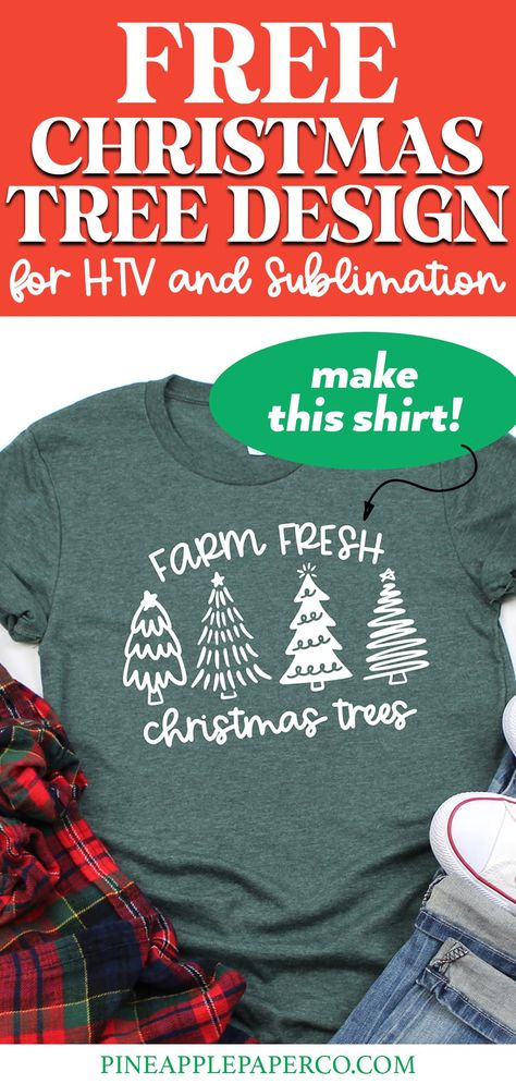 Christmas Shirts Vinyl, Christmas Svg Files Free, Christmas Trees Svg, Diy Christmas Shirts, Trees Svg, Christmas Tree Svg, Fresh Christmas Trees, Christmas Svg Files, Tree Svg