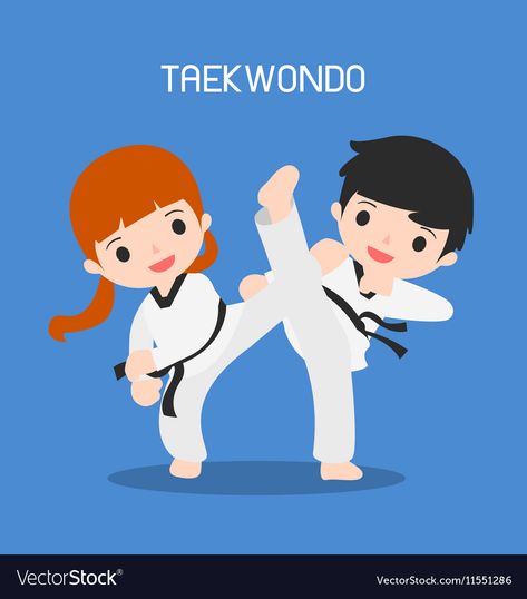 Taekwondo Cartoon, Taekwondo Kids, Topper Kue, Xare, Happy Teachers Day Wishes, School Border, Belt Display, Birthday Wishes Flowers, Graduation Party Planning