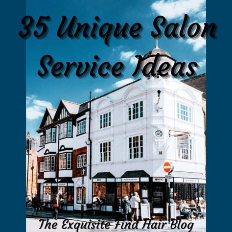 35 Unique Salon Service Ideas to Make Your Salon Stand Out A few things should be done beforehand and then apply these tricks and ideas to help the business overall and then these creative services will help you elevate your salon to the next level. Salon Hacks Ideas, Unique Salon Services, Salon Add On Services, Luxury Salon Ideas, Salon Suite Waiting Area, Salon Experience Ideas, Unique Salon Ideas, Salon Anniversary Ideas, Salon Business Ideas