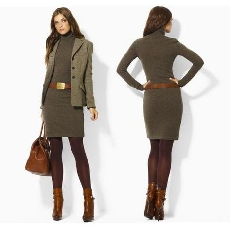 Kate wears olive green Ralph Lauren dress for Centrepoint visit Dresses And Boots, Outfit Hiking, Hiking Hairstyles, Green Turtleneck, Turtleneck Dress, Backpacking Gear, Mode Casual, Looks Chic, Hiking Outfit