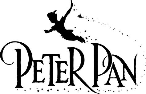 Peter Pan Black And White Clipart - Clipart Kid Peter Pan Tumblr, Pan Logo, Peter Pan Images, Peter Pan Flying, Peter Pan Shadow, Peter Pan Silhouette, Scrapbook Prints, Peter Pan Tattoo, Peter Pans