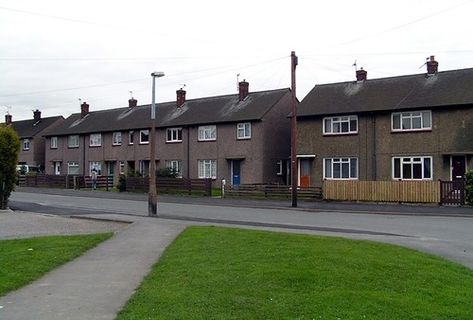 British Houses, Council Estate, Council House, House Garage, British Council, Home Still, Retirement Income, Social Housing, Shipping Container Homes