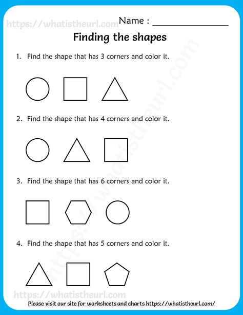 Finding the shapes Worksheets for Pre-Kindergarten Worksheet For 2nd Grade Math, Worksheet Related To Shapes, Homeschool Math Worksheets, Kg Class Maths Worksheet, Work Sheet Math Kg2, English Work Sheet For Kg2, 1st Class Worksheets, 1st Maths Worksheets, Maths Work Sheet For Grade 1