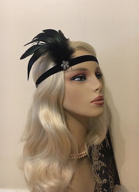 Egyptian Headpiece, Look Gatsby, Great Gatsby Headpiece, Gatsby Hair, 1920s Headband, Gatsby Headpiece, Flapper Headpiece, 1920s Headpiece, Gatsby Headband