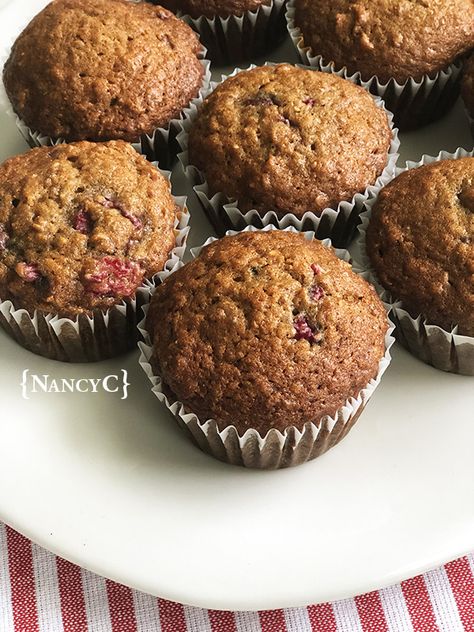 Berry-Bran Muffins Berry Bran Muffins, Strawberry Bran Muffins, Raspberry Bran Muffins, Cranberry Bran Muffins, Bran Muffins With All Bran Cereal, Fiber Muffins, Apple Bran Muffins, Strawberry Cheesecake Muffins, Blueberry Bran Muffins