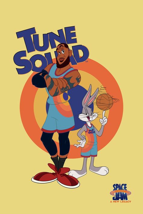 Space Jam Wallpaper, Space Jam Theme, Looney Tunes Party, Looney Tunes Space Jam, Lebron James Wallpapers, King Lebron, Doodle Characters, Bola Basket, Hedgehog Movie