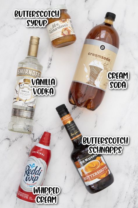 Vanilla Schnapps Drinks, Harry Potter Butter Beer Recipe Alcohol, Harry Potter Themed Alcoholic Drinks, Harry Potter Signature Drinks, Butterbeer Alcoholic Recipe, Alcoholic Butter Beer Recipe Harry Potter, Butter Beer Alcoholic Recipe, Butter Beer Cocktail, Harry Potter Themed Drinks Cocktails