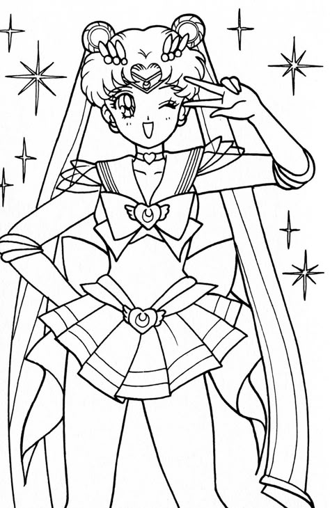 Sailor Moon Coloring Book Sailor Moon Coloring, Sailor Moon Coloring Pages, Book Coloring Pages, Moon Coloring Pages, Sailer Moon, Manga Coloring Book, Sailor Princess, Mermaid Coloring Pages, Dinosaur Coloring Pages