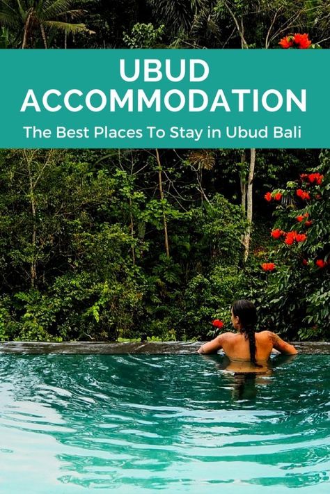 Best Hotels Ubud Bali. From budget to luxury, boutique to foodie orientated - these hotels will give you wanderlust for your next vacation Ubud Hotels, Bali Vacation, Luxury Couple, Bali Hotels, Ubud Bali, Budget Hotel, Five Star Hotel, Bali Travel, Beautiful Hotels