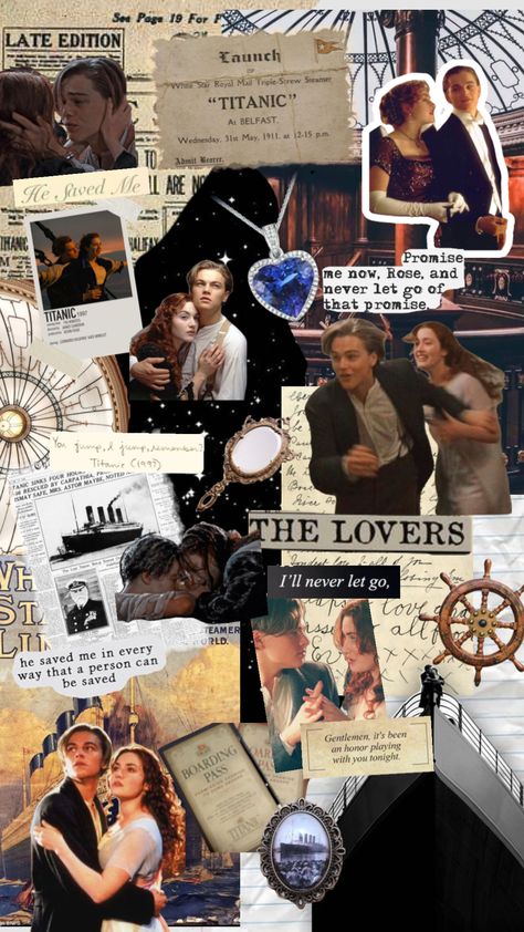 The Titanic Movie, The Titanic Aesthetic, Jack Titanic Wallpaper, Aesthetic Lovers, Jack Titanic Aesthetic, Vintage Movies Aesthetic, Titanic Background, Jack From Titanic Wallpaper, Aesthetic Titanic