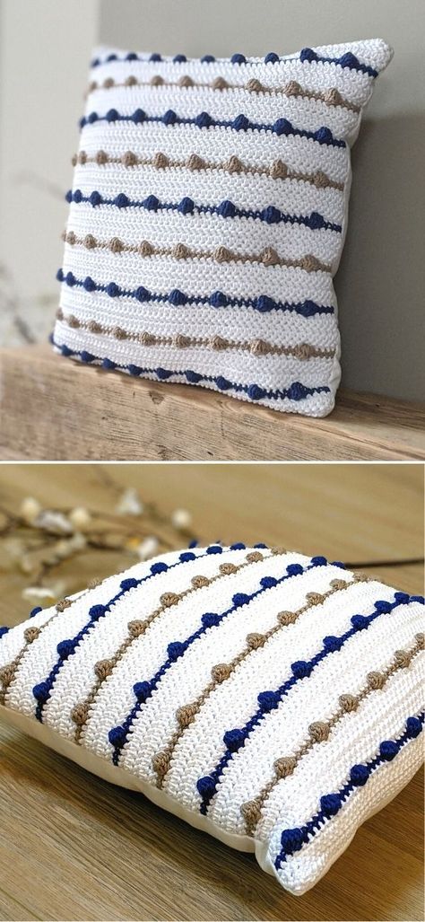 Free Crochet Pillow Patterns Easy, Pillow Covers Crochet Patterns Free, Diy Crochet Pillow Cover, Free Crochet Cushion Patterns, Crochet Accent Pillow, Crochet Home Decor Patterns Free Decorative Pillows, Crochet Couch Pillows, Crochet Patterns Pillows, Throw Pillow Crochet Pattern