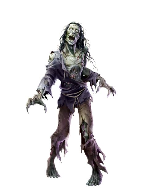 Zombie - Pathfinder PFRPG DND D&D d20 fantasy Zombie Pose, Zombie Character, Zombicide Black Plague, Zombie Drawings, Arte Zombie, Zombie Monster, Apocalypse Art, Zombie Art, D D Monsters