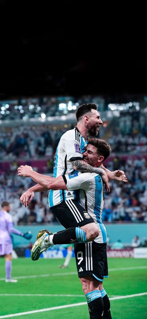 Messi Argentina 2022, Argentina Football Team, Messi World Cup, Messi Goals, Argentina World Cup, Julian Alvarez, Goal Celebration, Premier Lig, Argentina Football