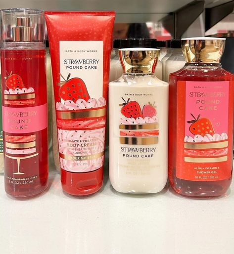 Strawberry Shortcake Scent, Strawberry Shortcake Bath And Body Works, Strawberry Poundcake Bath And Body Works, Strawberry Pound Cake Bath And Bodyworks, Strawberry Pound Cake Perfume, Strawberry Products, Strawberry Pound Cake, Fragrance Lab, Bath N Body Works