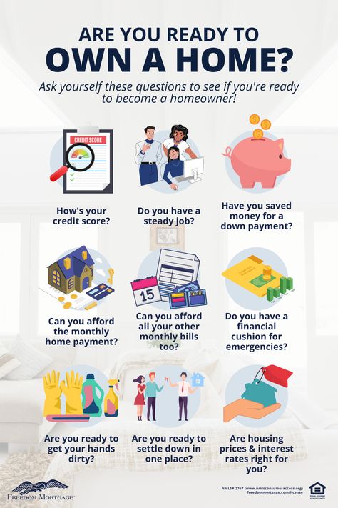 Are you dreaming of owning a home? Buying a home is exciting but can feel like a big step. Ask yourself these questions to see if you're ready to become a homeowner! 🏠 How To Own A House, How To Buy Your First Home In Your 20s, Tips For Buying Your First Home, Questions To Ask When Buying A House, How To Buy A Home, Steps To Buying A House First Time, How To Buy A House, How To Prepare To Buy Your First Home, How To Buy Your First Home