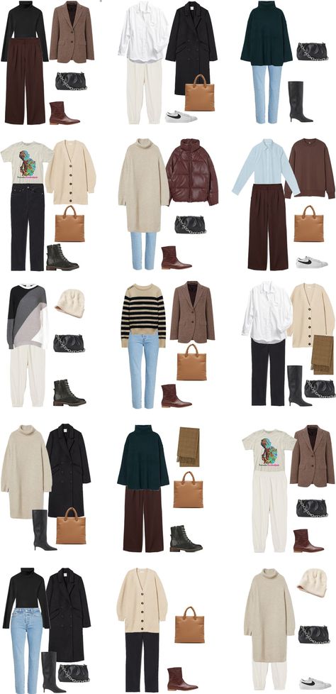 Mom Capsule Wardrobe, Build A Capsule Wardrobe, Budget Outfits, Mom Wardrobe, Sweater Dress Casual, Winter Capsule, Winter Capsule Wardrobe, Spring Capsule Wardrobe, Easy Winter Outfit