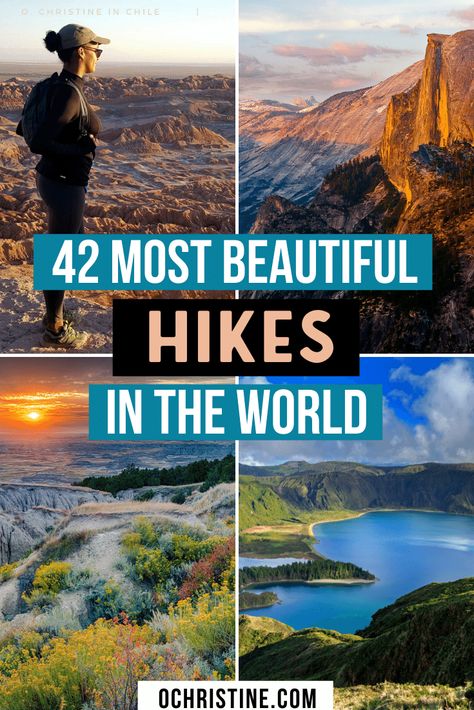 42 Beautiful Places to Hike Around the World (All Fitness Levels) — O. Christine Hiking Places, Hiking Adventures, Beautiful Hikes, Hiking Destinations, Backpacking Europe, Hiking Tips, Go Hiking, Travel Articles, List Ideas