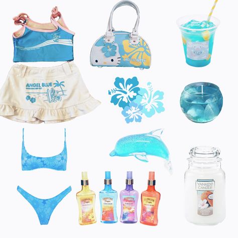 Tropical Outfits, Coconut Dream, Tropical Girl, Barbie Summer, Tropical Outfit, Hawaii Outfits, Gyaru Fashion, Outfit Inspo Summer, Trip Outfits