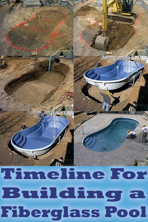 Cheap Inground Pool, Swimming Pools Backyard Inground, Small Fiberglass Pools, Fiberglass Pool Installation, Inground Pool Designs, Pool Cost, Moderne Pools, Pool Prices, Building A Swimming Pool