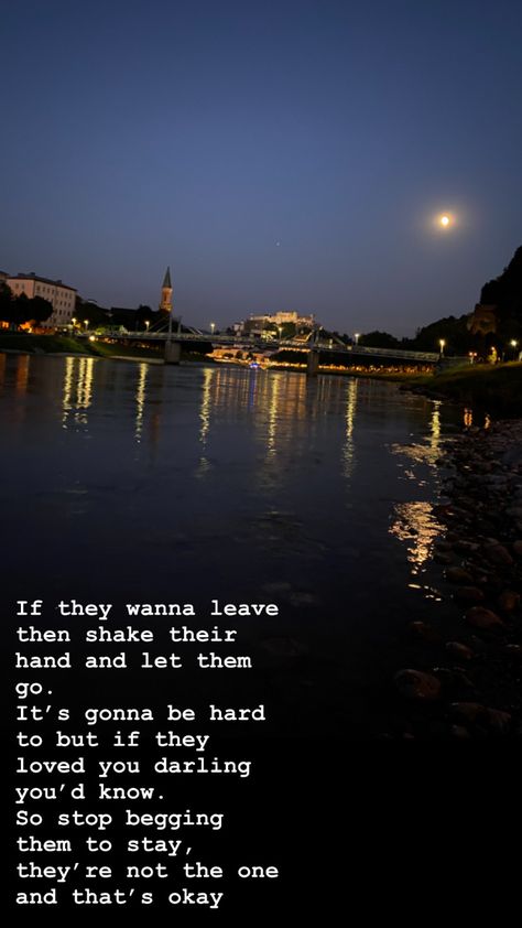 If You Wanna Go Then Go Quotes, City Quotes, Go For It Quotes, Let Them Go, Favorite Sayings, Night Night, Night City, Relationships Love, Salzburg