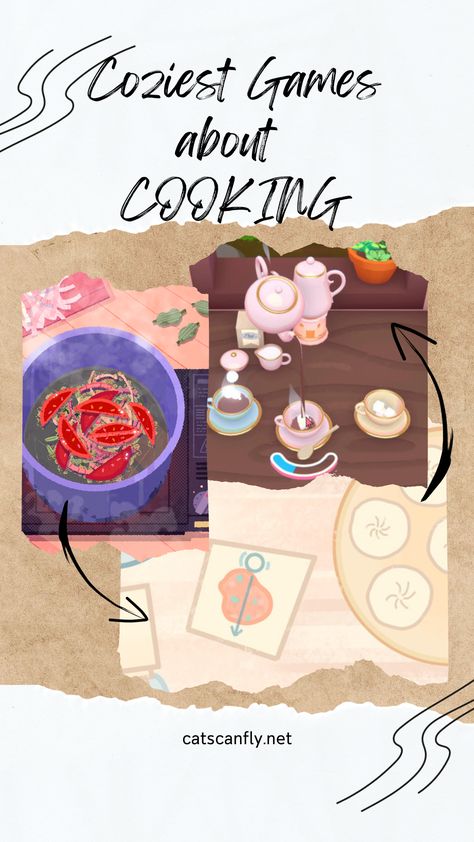 Explore culture through food and make cute cozy cat friends in these 5 games that feature food and cooking! Cute Games Android, Steam Cozy Games, Cozy Games For Android, Cute Android Games, Cute Pc Games, Cute Games App, Juegos Aesthetic, Aesthetic Games, Cozy Gamer