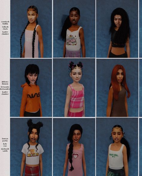 Afro Hair Sims 4 Cc, Different Body Sizes, Preteen Clothing, Sims 4 Cc Kids Clothing, Free Sims 4, Sims 4 Children, Sims 4 Game Mods, Sims 4 Body Mods, Sims 4 Expansions