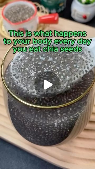 WellnessWonders on Instagram: "Benefit of chia seed
.
.
.
.
#healthytips #dailytips #foryou #naturalremedies #homeremedies #foryourpage #homeremedy #healthylifestyle #foryoupage #kitchen #kitchenhacks #kitchenstyle" Chia Seed Almond Milk, Chia Vs Flax Seed, Chia Seed Health Benefits, Black Chia Seeds, Chia Seed Water, Chia Seeds Benefits, Natural Recipes, Chia Seed Recipes, Health Post