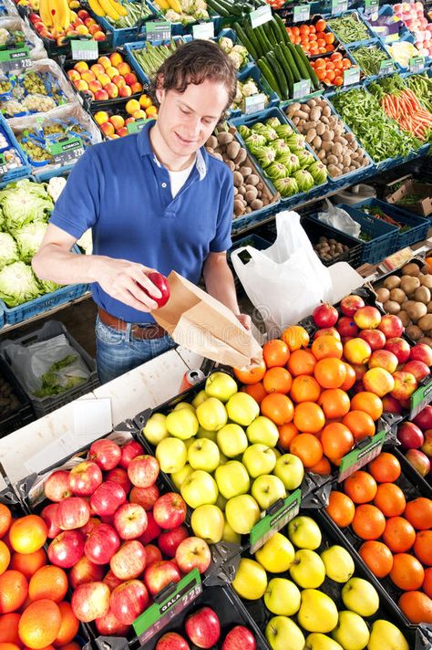 Greengrocer. Green grocer putting red apples in a brown paper bag , #AFFILIATE, #grocer, #putting, #Greengrocer, #Green, #red #ad Brown Paper Bag, Brown Paper, Red Apple, Apples, Art Decor, Paper Bag, Stock Images, Stock Photos, Green