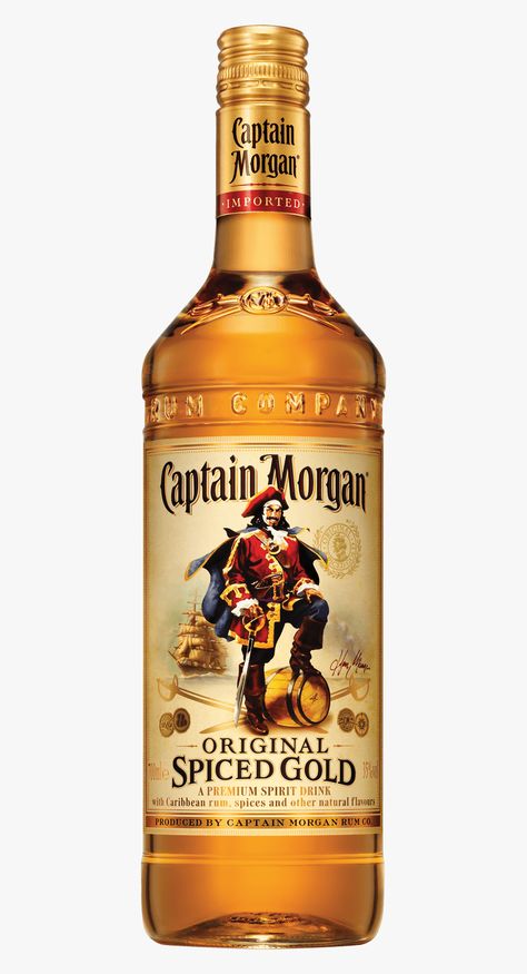 Tea Cocktail Recipes, Captain Morgan Rum, Iced Tea Cocktails, Gold Rum, Premium Spices, Premium Gin, Spirit Drink, Rum Bottle, Caribbean Rum