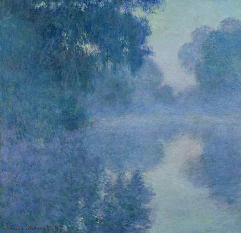 𝒂𝒆𝒔𝒕𝒉𝒆𝒕𝒊𝒄 𝒂𝒓𝒕 on Twitter: "Claude Monet + Blue… " Claude Monet Art, Monet Art, Monet Paintings, The Seine, Impressionism Art, Art Japonais, Design Thinking, Claude Monet, Wall Art Painting