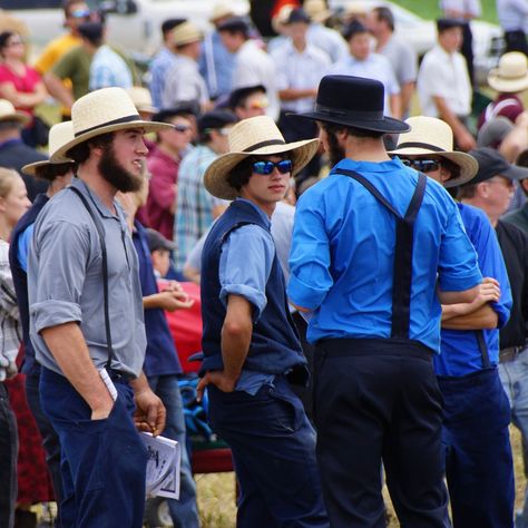 Amish Men, Bearded Men, Panama Hat, Ontario, Quick Saves