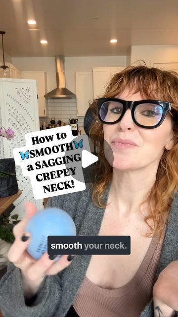 Your Age Better Guide 🔥😍 on Instagram: "⬆️😍 How to lift a sagging neck - naturally! FREE Workout below 👇🏻 

🤩NOTE: This technique should be done GENTLY - this is for fascia and tension release of the platysma muscles and should be done lightly across the area of the carotid artery! 

Comment 🚀LIFT🚀to get a FREE Neck Lifting Workout to go along with this technique, and comment 🦋NECK🦋 if you want to see the full 7 Day Neck Lift Program I made with seven awesome workouts and multiple myofascial releases that are fully guided – I’ll use them forever to sculpt, lift, and smooth your neck!♥️

The myofascial balls I’m using are my favorites - the lacrosse/ myofascial balls by Tune Up Fitness (not sponsored - they just work really well). 😍

if you can’t find these where you are – just m Neck Lift Exercise, Myofascial Release Face, Exercise Face, Skin Tightening Essential Oil, Facial Fitness, Wrinkles Remedies Face, Tension Release, Neck And Shoulder Exercises, Sagging Neck