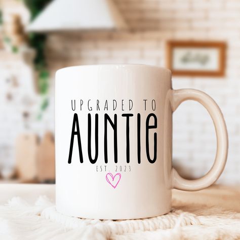 Promoted to Auntie Gift, Baby Announcement Coffee Mug for Aunt, Baby Reveal Tio Mug, Tia, Pregnancy Birth Announcement, Sister Auntie Baby Announcement, Aunt Uncle Pregnancy Announcement, Tia Announcement, Baby Announcement To Aunt, How To Tell Husband About Pregnancy, Aunt Mug, Pregnancy Announcement To Sister, Aunt Baby Announcement, Pregnancy Announcement Aunt