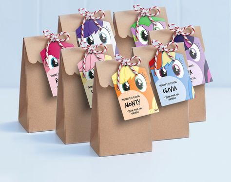 My Little Pony Lollie Bag Tags - Printable Loot Bag Tags / My Little Pony Labels / My Little Pony Gift Tags / Pinky Pie, Rainbow Dash, Spike Equestria Girls Party, Rainbow Dash Birthday, Rainbow Dash Party, Pony Gift, My Little Pony Cake, My Little Pony Birthday Party, Little Pony Cake, Pony Birthday Party, Little Pony Birthday Party