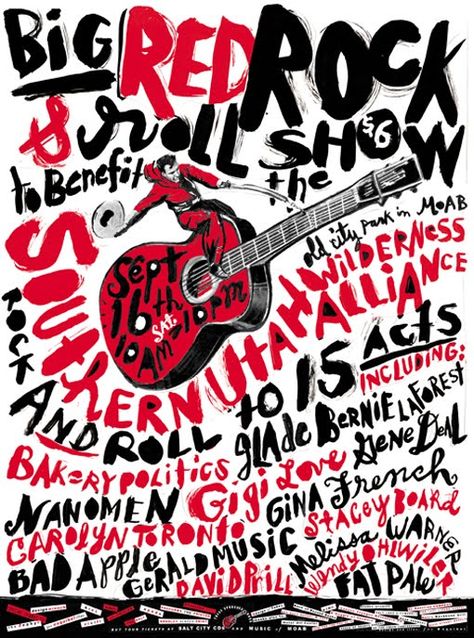 rock n roll posters - Google Search Poster Grafico, Punk Design, 타이포그래피 포스터 디자인, Design And Illustration, Typographic Poster, Type Posters, Rock Posters, Music Design, Typography Letters