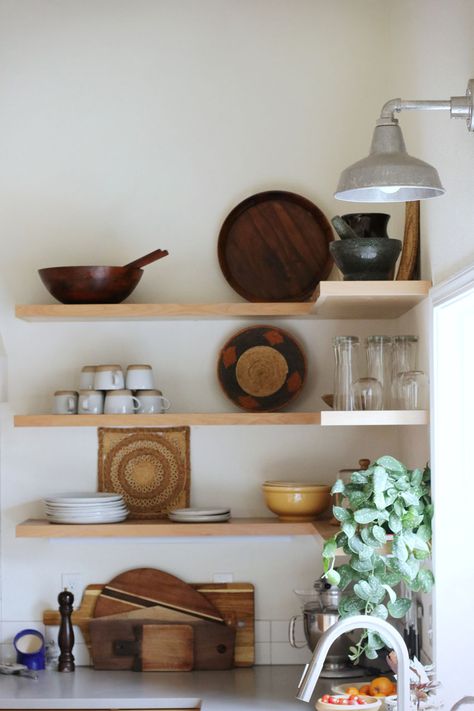 Before Corner Cabinet Ideas Kitchen, Open Shelving In The Kitchen, 80s Kitchen, Corner Kitchen Cabinet, Corner Sink Kitchen, Kitchen Sink Design, Kitchen Corner, Kitchen Cabinet Organization, Corner Cabinet