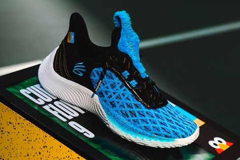 Blue Basketball Shoes For Streetwear, Curry Flow 9, Curry 9 Shoes, Stephen Curry All Star 2022, Curry 9, Steph Curry Shoes, Basketball Shoes Stephen Curry, Zapatillas Nike Basketball, Stephen Curry Shoes