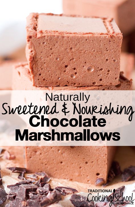 Brownies Truffles, Homemade Marshmallow Recipe, Truffles Chocolate, Gourmet Sweets, Food Korean, Gelatin Recipes, Food Carts, Recipes With Marshmallows, Homemade Marshmallows